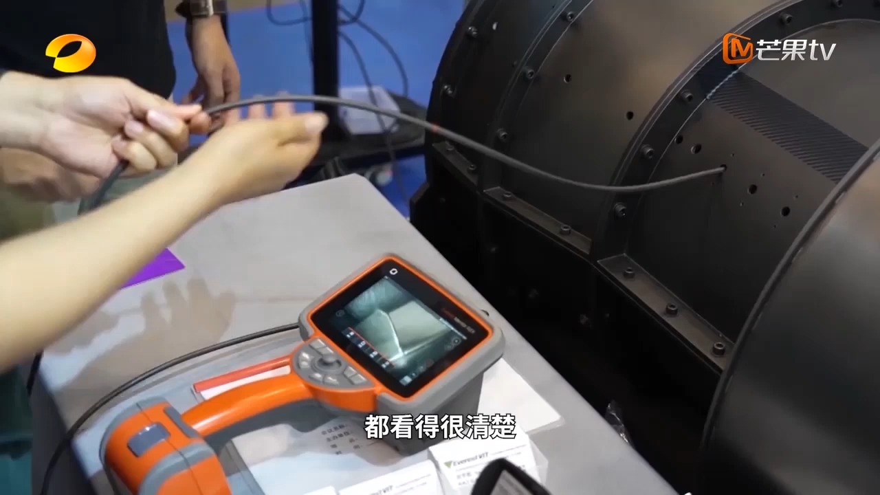 韋林工業(yè)內(nèi)窺鏡接受湖南衛(wèi)視《首發(fā)》欄目采訪片段2