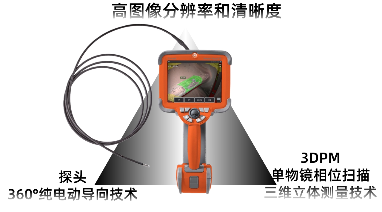 韋林Everest MViQ工業(yè)視頻內(nèi)窺鏡核心技術(shù)